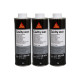Lot de 3 cires thixotrope anti-corrosion SIKA Sikagard 6250 - 1L - Blanc