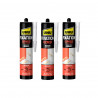 Un lot de 3 Colles fixation Néoprène UHU cartouche - 3x350g