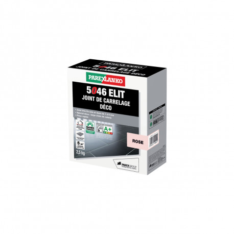 Joint carrelage PAREXLANKO 5046 Elit - Rose - 2,5 kg - L5046ROSE2.5