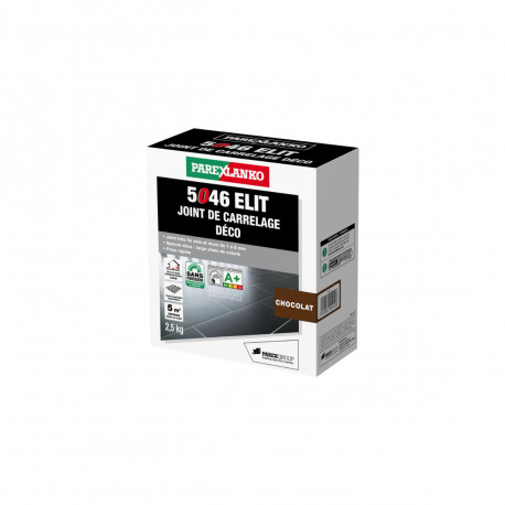 Joint carrelage PAREXLANKO 5046 Elit - Chocolat - 2,5 kg - L5046CHOC2.5