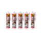 Lot de 5 colles mastic Prise Immédiate Polymax UHU Invisible cartouche - 300 g