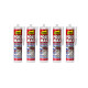 Lot de 5 colles mastic Extra Forte Polymax UHU Invisible cartouche - 300 g