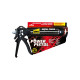 Pack UHU Power Pistol - 2 cartouches silicone mastic Bain Cuisine 2H Transparent - 2x300ml