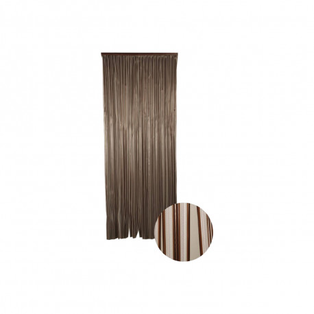 Rideau portière Lumina CONFORTEX pour porte - 90 x 220 cm - Marron