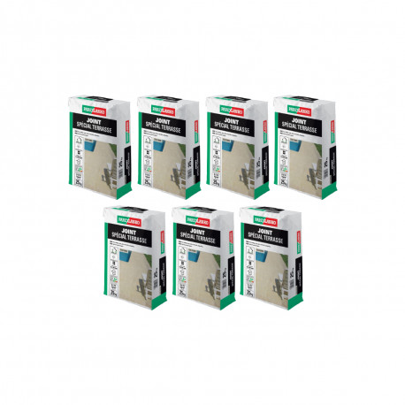 Lot de 7 sacs de joint spécial terrasse PAREXLANKO - Ton Pierre - 175kg
