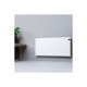 Pack ADAX Radiateur électrique blanc - 600 W - 589x370x90mm - Neo Basic NP06 KDT - Pieds pour radiateur P blancs - 195x290mm