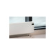 Pack ADAX Radiateur électrique blanc - 1200 W - 1450x200x90mm - Neo Basic NL12 KDT - Pieds pour radiateur L blancs - 195x145mm