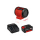 Pack EINHELL Enceinte sans fil 18V Power X-Change - TC-SR 18 Li BT - Solo - Starter Kit Power 4.0Ah