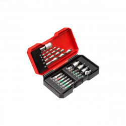 Coffret 22 accessoires EINHELL pour perceuse-visseuse - Embout hexagonal 1/4" - 49108806
