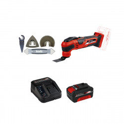 Pack EINHELL Outil multifonctions 18V Power X-Change VARRITO - Starter - Kit Power 4.0Ah - 4 accessoires pour carrelage