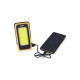 Lampe torche LED solaire EDM - 750 lm - 4.0 Ah - Fonction PowerBank - 36126