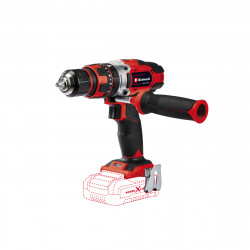 Perceuse visseuse à percussion EINHELL 18V Power X-Change - Sans batterie ni chargeur - TE-CD 18/48 Li-i-Solo