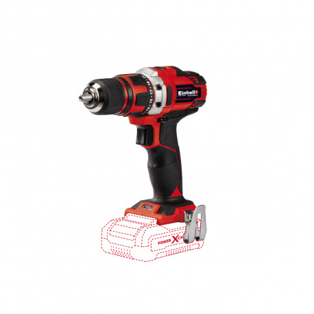 Perceuse visseuse EINHELL 18V Power X-Change - Sans batterie ni chargeur - TE-CD 18/40 Li-Solo