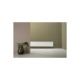 Radiateur électrique ADAX connecté en verre trempé - Blanc - 600 W - 1005x210x91mm - IVER L 06 KWT