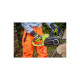 Gants anti-coupures RYOBI - RAC258XL - pour tronçonneuses - Taille XL
