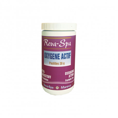Oxygène actif Reva-Spa MAREVA - galets de 50g - 1kg - 150722U