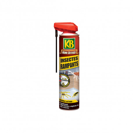 Insecticide pour insectes rampants KB Home Defense - Aérosol 400ml
