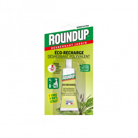 Eco-recharge désherbant polyvalent ROUNDUP - 23ml