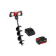 Pack EINHELL 18V Power X-Change - Tarière GE-EA 18/150 Li BL - Brushless - Starter Kit Power 4.0Ah