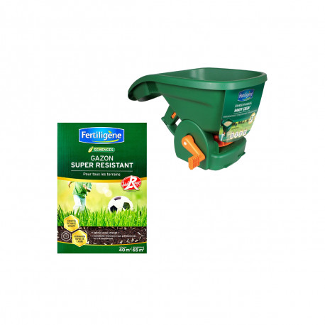 Gazon super résistant FERTILIGÈNE - Label rouge - 40m² - 1kg