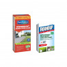 Pack désherbage - Désherbant concentré FERTILIGÈNE - 800ml - Anti-mousses ROUNDUP - Gazon et troncs d'arbres - 500ml