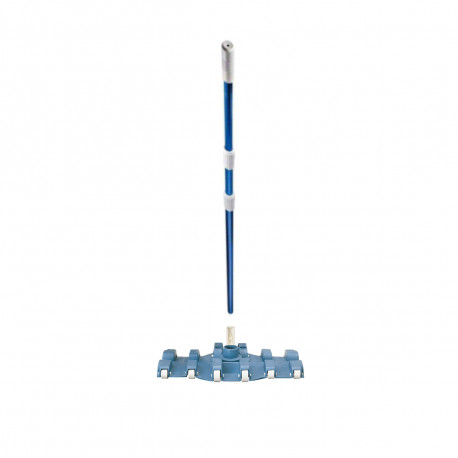 Pack nettoyage MAREVA pour piscine - Balai Bendervac - Manche télescopique
