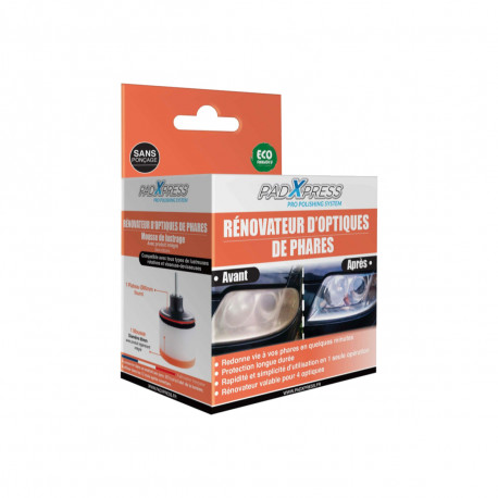 Rénovateur des optiques de phares PadXpress - 80mm