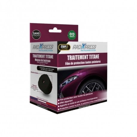 Traitement titane - PadXpress Auto - 125mm - Pour peinture claire