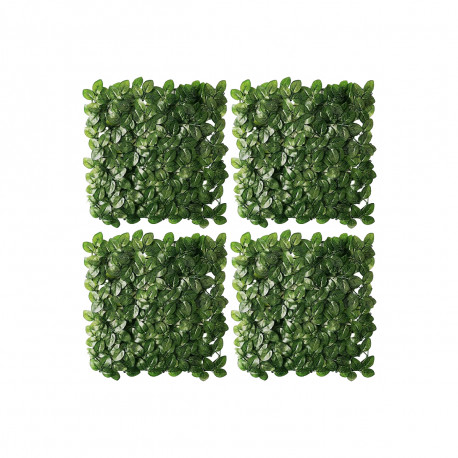 Plaques carrées clipsables JET7GARDEN Rosié Veiné - 4 plaques - 50x50cm