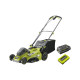Tondeuse RYOBI 36V - coupe 46cm - 1 batterie 5,0Ah - 1 chargeur - RLM36X46H50PG