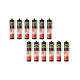 Lot de 12 mastics de fixation Express UHU - Blanc - 370g