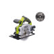 Pack RYOBI - Scie circulaire RWSL1801M - 18V OnePlus - diamètre 150 mm sans batterie ni chargeur - Lame ultra fine CSB150A1