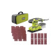 Pack RYOBI Ponceuse vibrante électrique RSS280-SA30 - 280W - sac de transport - 30 abrasifs - 10 abrasifs