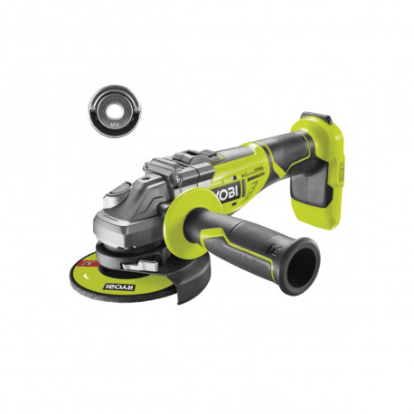 Meuleuse d'angle brushless RYOBI 18 V OnePlus - sans batterie ni chargeur R18AG7-0