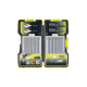 Pack RYOBI Scie sauteuse pendulaire RJS1050-KA5 - 680 W - 105mm - coffret de 20 lames - bois - métal - 75-100mm - RAK20JB