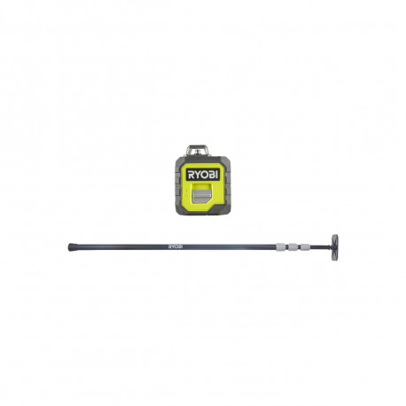 Pack RYOBI - Laser rouge 360 - RB360RLL - 20m de portée - Canne télescopique RBCLTP1 - 320cm