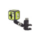 Pack RYOBI - Laser croix verte RBCLLG1 - 15m de portée - Canne télescopique RBCLTP1 - 320cm