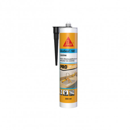 Sika Sigillante SIKA - Sigillante In Silicone Da Costruzione - SikaSeal-110 Falegnameria E Vetratura Beige Pietra - Guarnizione Per Carpenteria/vetri Sigillante Silicone SikaSeal-110 Per Falegnameria