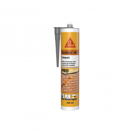 Mastic SIKA Sikaseal-187 Ciment - Gris - 300ml