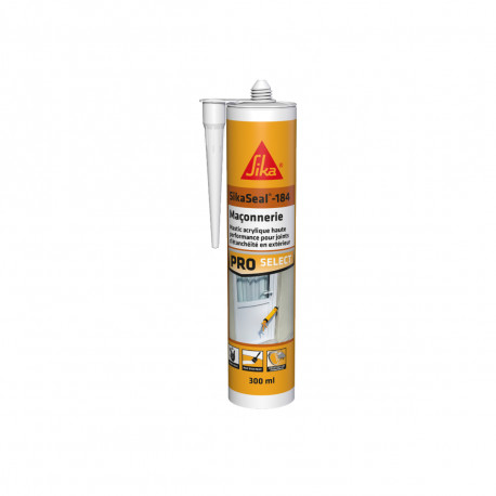 Mastic silicone SIKA SikaSeal-184 Maçonnerie - Beige - 300ml