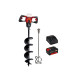 Pack EINHELL 18V Power X-Change - Tarière GE-EA 18/150 Li BL - Brushless - Starter Kit Power 4.0Ah