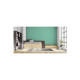 Peinture acrylique lessivable mat BARBOUILLE - Pour murs et plafonds - 1L - Vert Opium