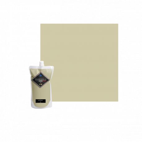 Peinture acrylique lessivable mat BARBOUILLE - Pour murs et plafonds - 1L - Beige Astral