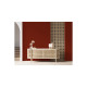Peinture acrylique lessivable mat BARBOUILLE - Pour murs et plafonds - 5L - Rouge Carmin