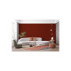 Peinture acrylique lessivable mat BARBOUILLE - Pour murs et plafonds - 5L - Rouge Carmin