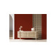 Peinture acrylique lessivable mat BARBOUILLE - Pour murs et plafonds - 1L - Rouge Carmin