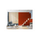 Peinture acrylique lessivable mat BARBOUILLE - Pour murs et plafonds - 1L - Rouge Tutti a casa