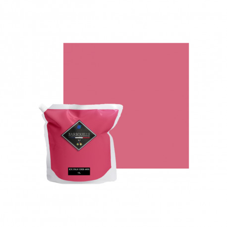 Peinture acrylique lessivable mat BARBOUILLE - Pour murs et plafonds - 5L - Rose Ex fan des 60’s