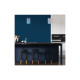 Peinture acrylique lessivable mat BARBOUILLE - Pour murs et plafonds - 1 L - Bleu Abyssal