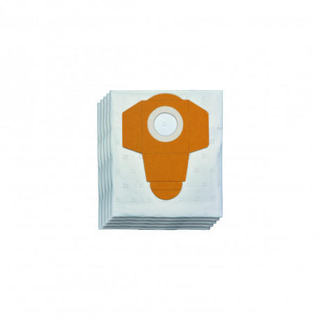 Lot de 5 sacs à poussière en papier EINHELL pour aspirateur eaux et poussières - 25L